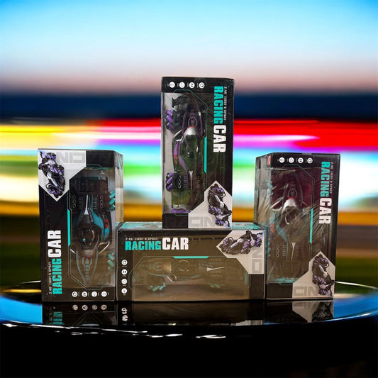 🚗💨 Racing Car RC con Humo Real + Luces LED