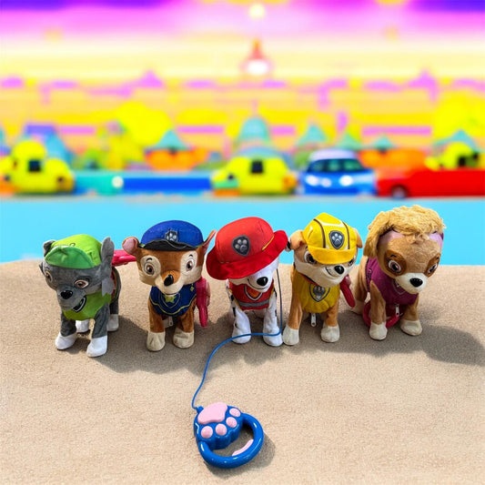 👉 Mascota Interactiva Paw Patrol™ – Camina, Ladra y Mueve la Cola + Correa