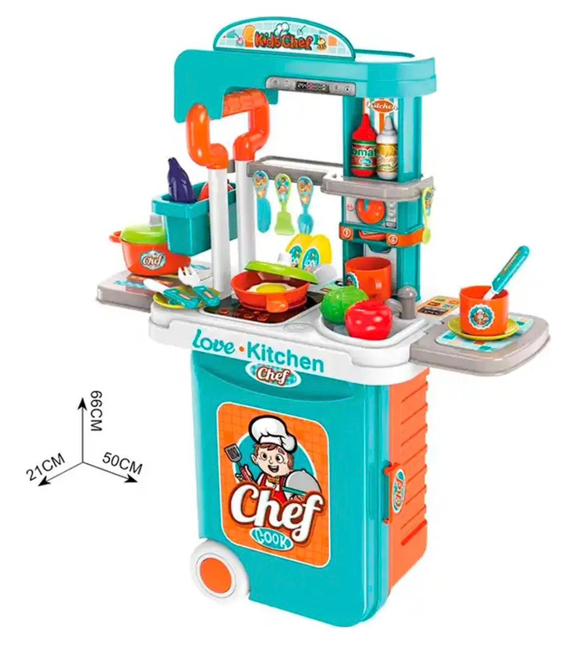 👩‍🍳🍳 Set de Chef Infantil con Maletín | Cocina + Accesorios + Juego de Rol