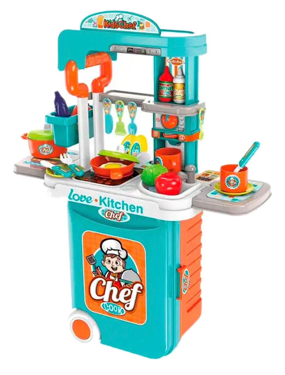 👩‍🍳🍳 Set de Chef Infantil con Maletín | Cocina + Accesorios + Juego de Rol
