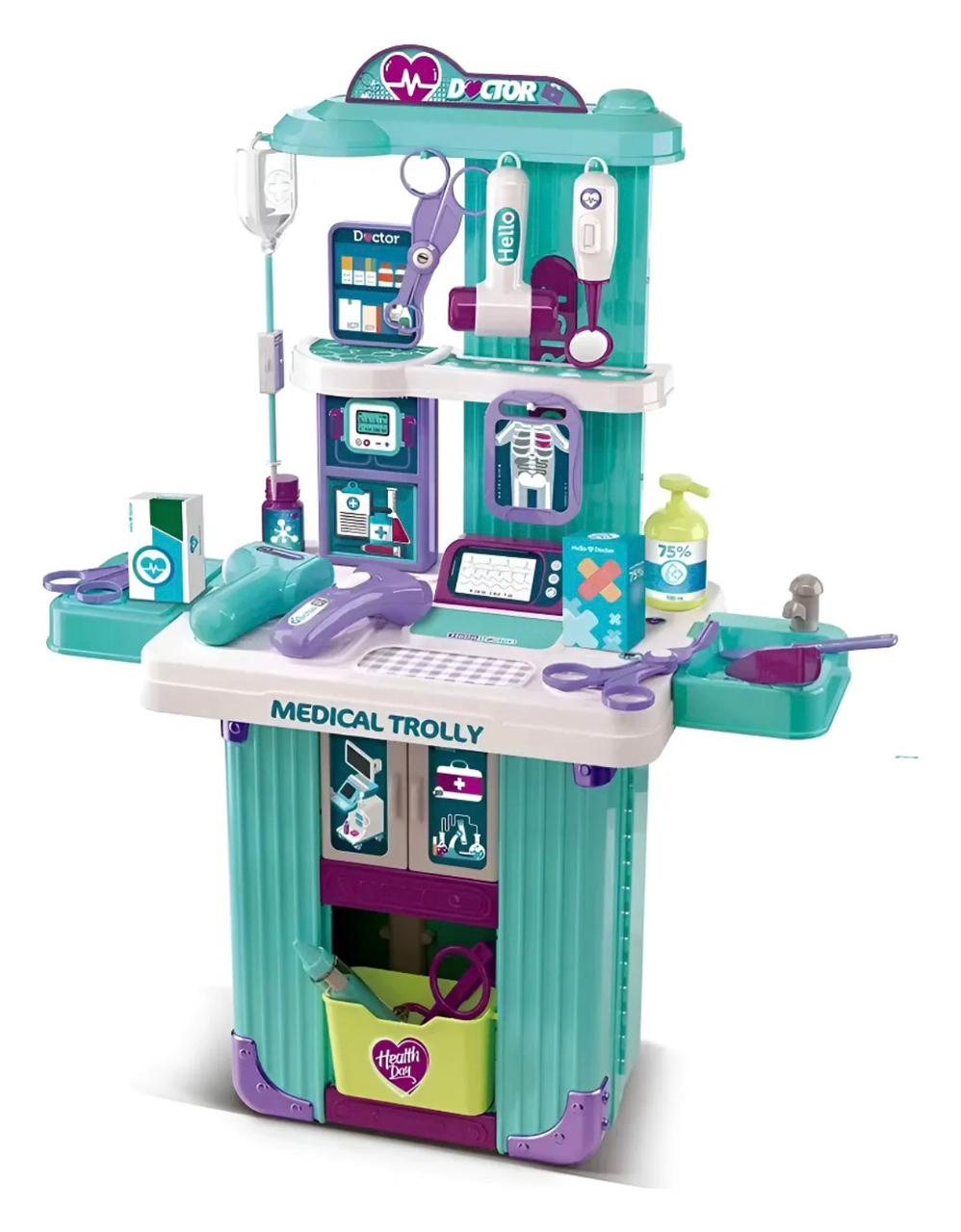 🩺👨‍⚕️ Kit de Doctor Infantil Profesional | Maletín + Sonidos + Accesorios