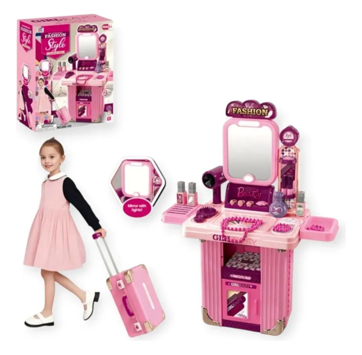 💄✨ Set de Maquillaje Infantil Premium | Maletín + Accesorios