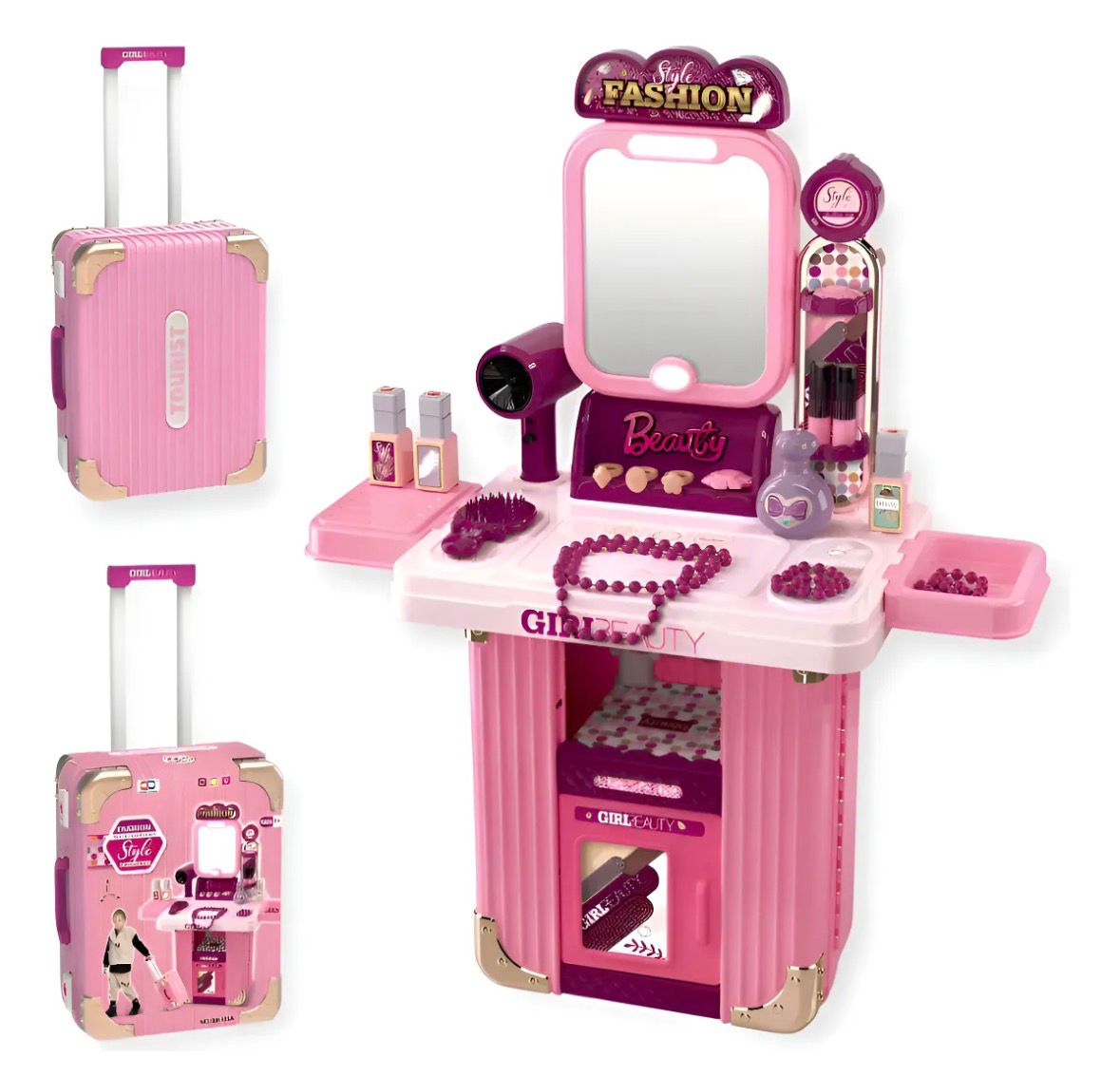 💄✨ Set de Maquillaje Infantil Premium | Maletín + Accesorios