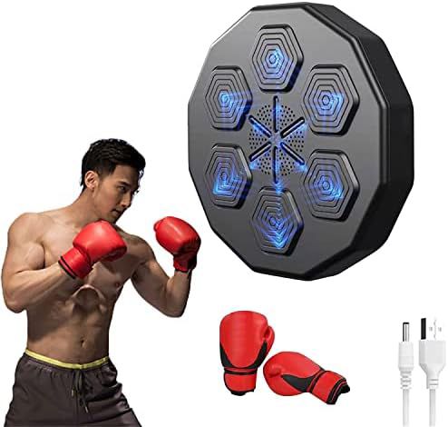 🔥💥 Music Boxing Machine 6 Puños – Entrena, Golpea y Juega con Luces y Ritmo 🎵🥊