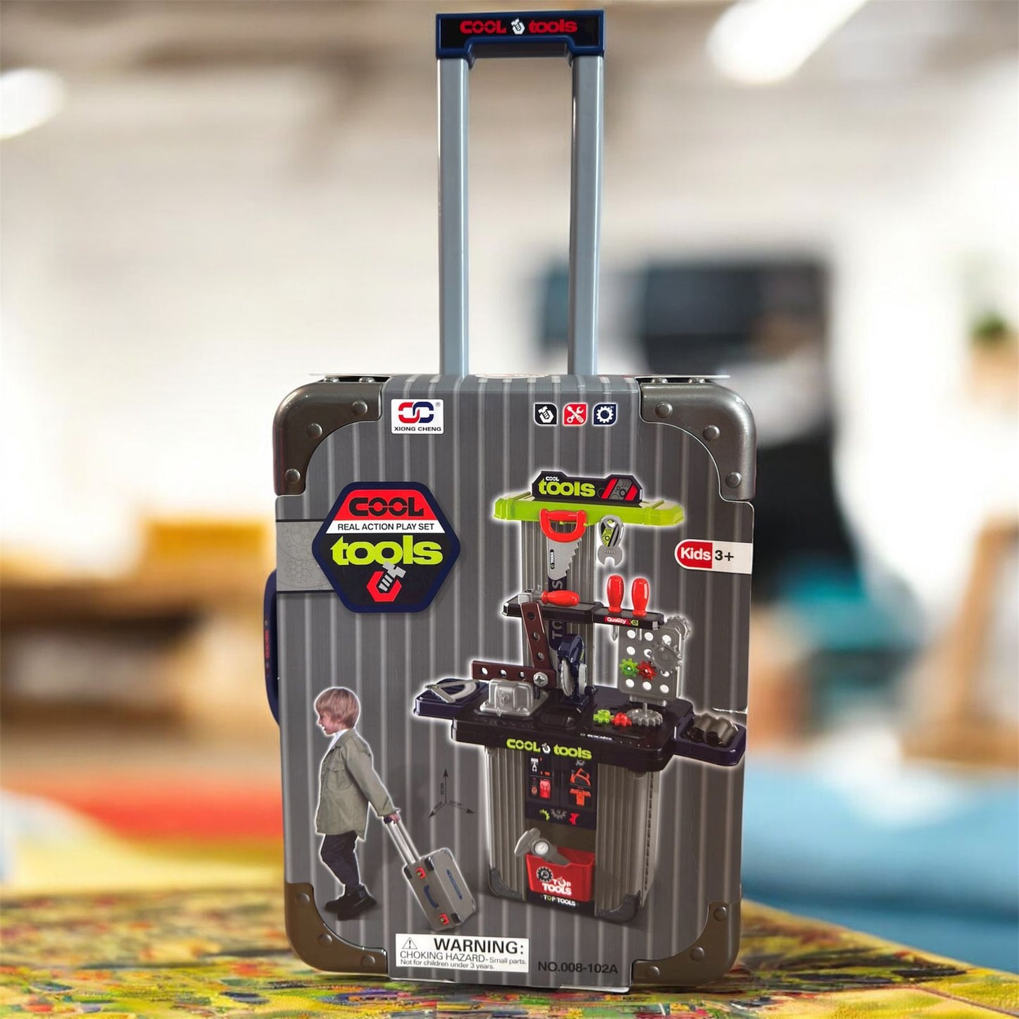 🔧🚧 Set de Herramientas Infantil con Maletín | Construcción + Accesorios