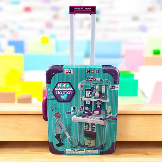 🩺👨‍⚕️ Kit de Doctor Infantil Profesional | Maletín + Sonidos + Accesorios