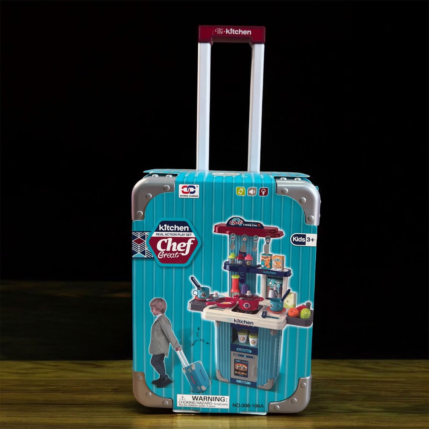👩‍🍳🍳 Set de Chef Infantil con Maletín | Cocina + Accesorios + Juego de Rol