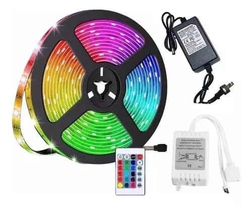 ✨ Luces LED RGB 10 Metros con Control – Ilumina tu Mundo