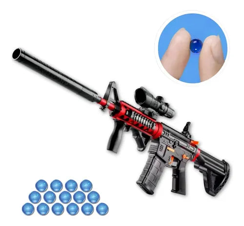 🔫💥 Rifle Eléctrico Hidrogel M416 – Precisión, Potencia y Diversión Total 🌟🎯